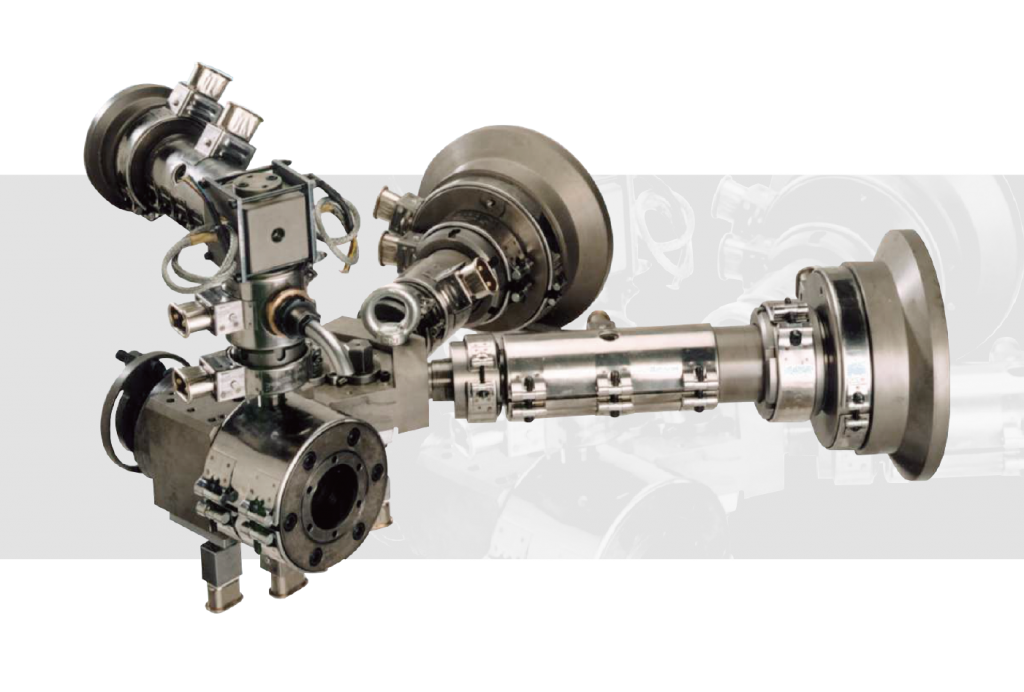 Cabezal triple extrusión