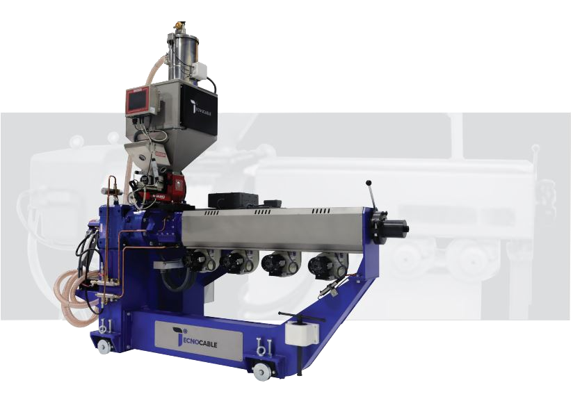 extrusoras para plastico para fabricacion de cable