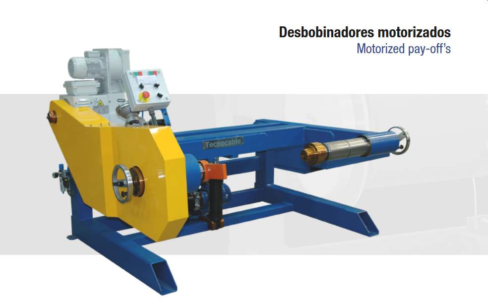 desbobinador motorizado